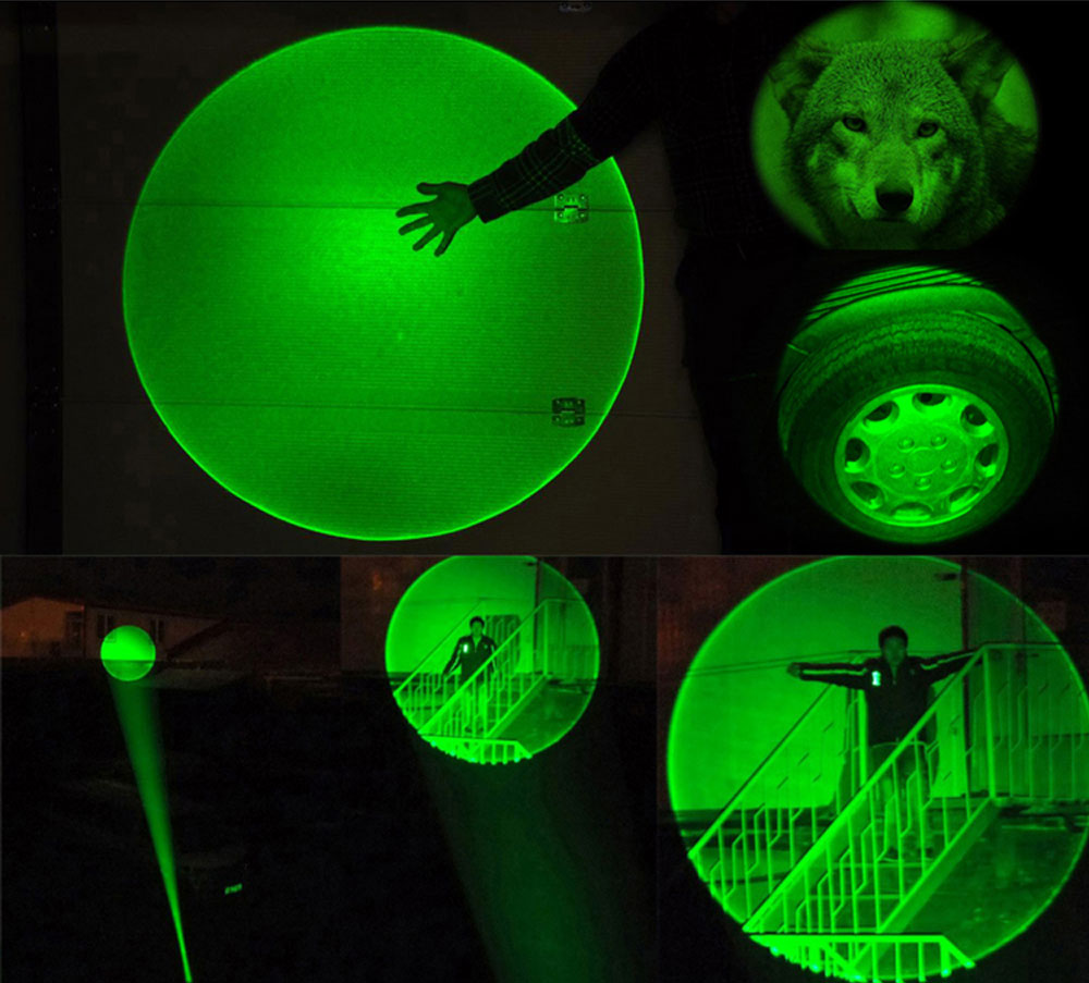 丹東迅鐳KSG300激光眩目光斑實拍.jpg 丹東迅鐳KSG300激光眩目光斑實拍.jpg